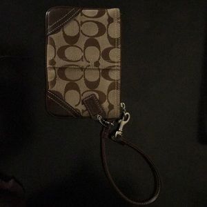 Coach wristlet